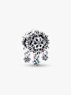Pandora Icy Snowflake Drop Charm